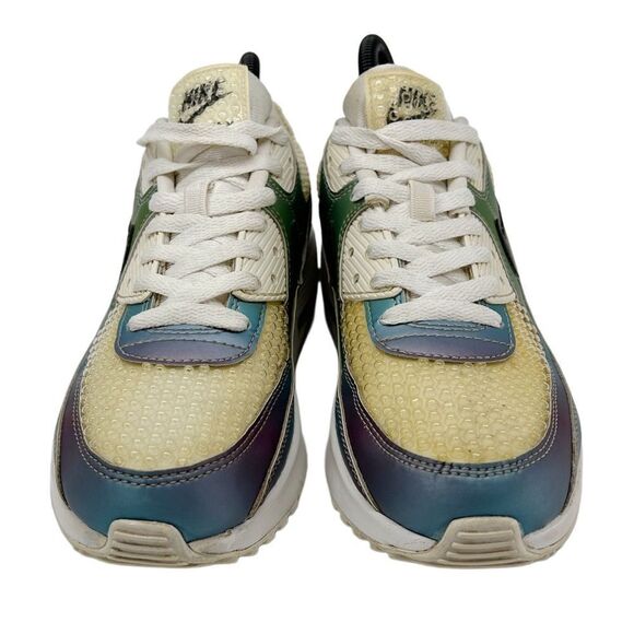 Nike Air Max 90 Bubble Pack White Size 7 - Picture 2 of 10